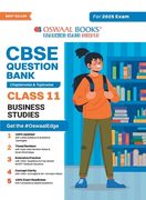 Oswaal CBSE Question Bank Class 11 Business Studies, Chapterwise and Topicwise Solved Papers For 2025 Exams (en Inglés)