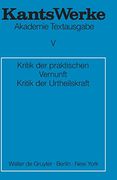 Kants Werke Akademie-Textausgabe: Kritik der Praktischen Vernunft. Kritik der Urteilskraft (German Edition) [Soft Cover ] (en Alemán)