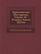 Diplomatarium Norvegicum, Volume 16