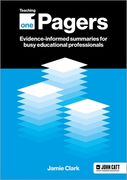 Teaching One-Pagers: Evidence-Informed Summaries for Busy Educational Professionals (en Inglés)
