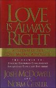 love is always right (en Inglés)