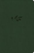 NASB Large Print Thinline Bible, Olive Leathertouch (en Inglés)
