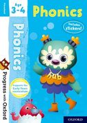 Progress With Oxford: Phonics age 3-4 (en Inglés)