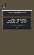 accounting for worker well being