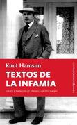 Textos de la Infamia: Escritos Polémicos del Nobel Noruego (1932-1945) (Berenice)