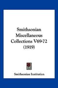 smithsonian miscellaneous collections v69-72 (1919) (en Inglés)