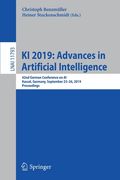 KI 2019: Advances in Artificial Intelligence: 42nd German Conference on Ai, Kassel, Germany, September 23-26, 2019, Proceedings (en Inglés)