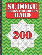 Sudoku books for adults hard: 200 Sudokus from hard with solutions for adults Gifts Sudoku hard book Watermelon Lover adults, kids (en Inglés)