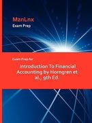 exam prep for introduction to financial accounting by horngren et al., 9th ed. (en Inglés)