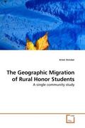 the geographic migration of rural honor students