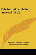 Fabeln Und Parabeln In Auswahl (1820) (en Alemán)