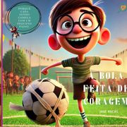 A Bola Feita De Coragem. Um livro infantil sobre superação e inclusão. Ideal para crianças de 5 a 9 anos. (História de autoestima e coragem nº1) (en Portugués)