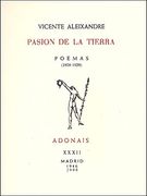 Pasión de la tierra (Adonáis. Poesía)