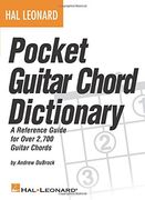 hal leonard pocket guitar chord dictionary