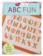 i love cross stitch abc fun: 9 picture alphabets for kids