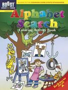 BOOST Alphabet Search Coloring Activity Book (en Inglés)