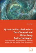 Quantum Percolation in a Two-Dimensional Heisenberg Antiferromagnet: Crystal growth, magnetometry, neutron scattering, and Monte Carlo simulations