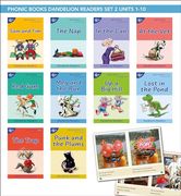 Phonic Books Dandelion Readers set 2 Units 1-10 sam and tim (Alphabet Code Blending 4 and 5 Sound Words): Decodable Books for Beginner Readers Alphabet Code Blending 4 and 5 Sound Words (en Inglés)
