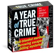 Year of True Crime Page-A-Day® Calendar 2026 (en Inglés)