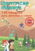 Identificar imagens 795 Imagens para adivinhar e colorir. TAMANHO DA VIAGEM.: 7X10 po. Como um bónus: Natal, Halloween, Dinossauros, Un mondo imaginár (en Portugués)
