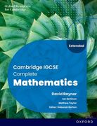 Cambridge IGCSE Complete Mathematics Extended Student Book 6 (en Anglais)