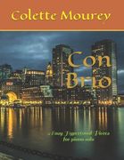 Con Brio: 4 Easy Hypertonal Pieces for piano solo (en Inglés)