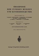 Ergebnisse der Inneren Medizin und Kinderheilkunde (en Alemán)