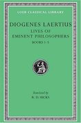 Diogenes Laertius: Lives of Eminent Philosophers, Volume i, Books 1-5 (Loeb Classical Library no. 184) (en Inglés)