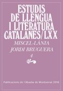 Miscel·Lània Jordi Bruguera, 4 (en Catalán)
