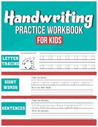 Handwriting Practice Workbook for Kids