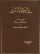 contracts: cases and theory of contractual obligation (en Inglés)
