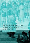 Music Musicians Renaissance Cities (en Inglés)