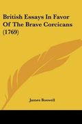 british essays in favor of the brave corcicans (1769) (en Inglés)