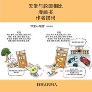 天堂与轮回相比 漫画书 作者搭 