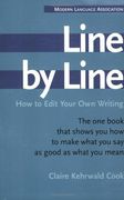 line by line,how to edit your own writing (en Inglés)