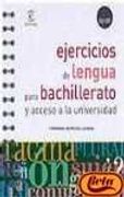 Bach - ejer. de lengua para bachillerato (Chuletas)