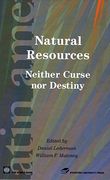 Natural Resources: Neither Curse nor Destiny (Latin American Development Forum) (en Inglés)
