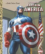 The Courageous Captain America (Little Golden Books) (en Inglés)