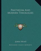 pantheism and modern theologies (en Inglés)