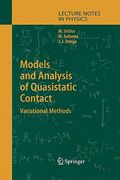 models and analysis of quasistatic contact: variational methods (en Inglés)