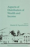 aspects of distribution of wealth and income (en Inglés)