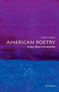 American Poetry: A Very Short Introduction 