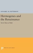 Hermogenes and the Renaissance: Seven Ideas of Style (Princeton Legacy Library) (en Inglés)
