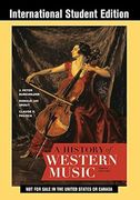 A History of Western Music (en Inglés)