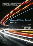 Advanced Vehicle Control: Proceedings of the 13th International Symposium on Advanced Vehicle Control (Avec'16), September 13-16, 2016, Munich, (en Inglés)