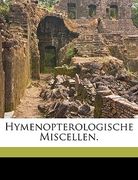 hymenopterologische miscellen. (en Inglés)