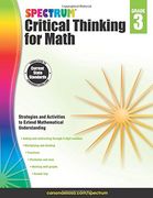 Spectrum Critical Thinking for Math, Grade 3 (en Inglés)