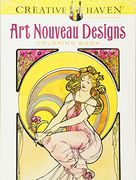 Creative Haven art Nouveau Designs Coloring Book (Creative Haven Coloring Books) (en Inglés)