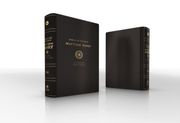 RVR, Biblia de estudio Matthew Henry y legado cristiano, Leathersoft, Negro, Interior a dos colores, Comfort Print