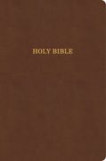 KJV Large Print Thinline Bible, Value Edition, Brown Leathertouch: Holy Bible (en Inglés)